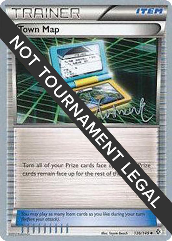 Town Map - 2014 (Andrew Estrada) 136/149 card from World Championship Decks