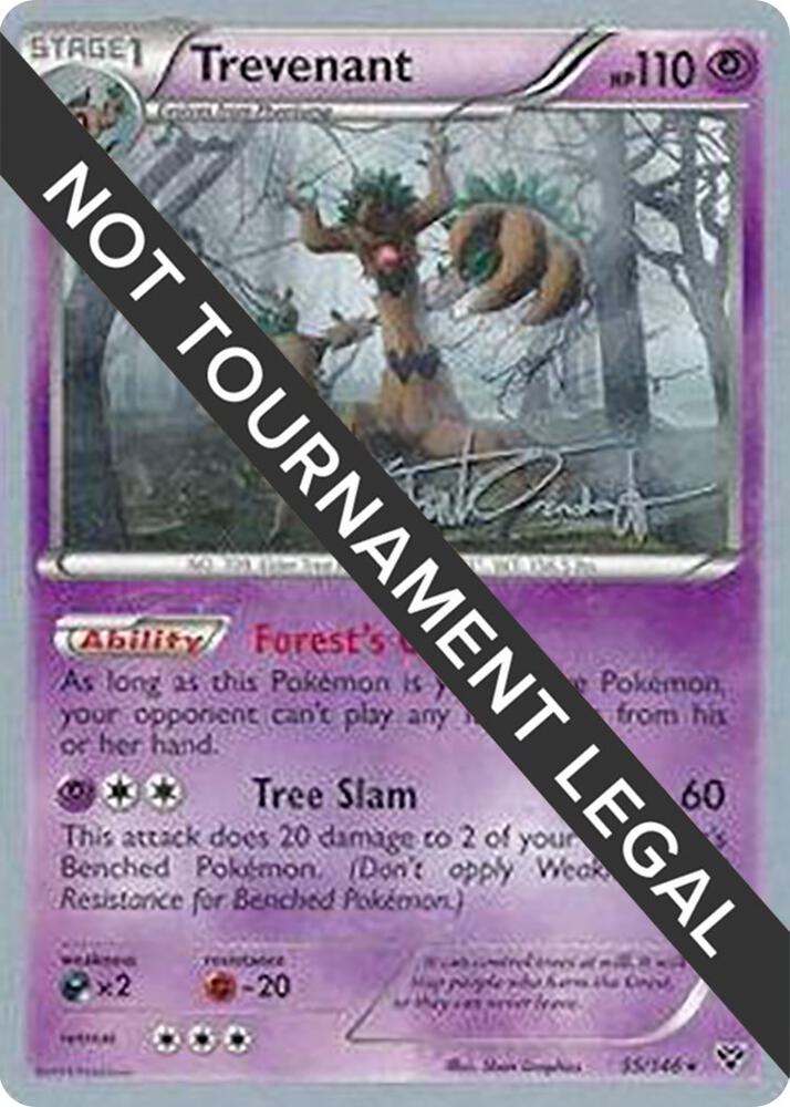 Trevenant - 2014 (Trent Orndorff) 55/146 card from World Championship Decks