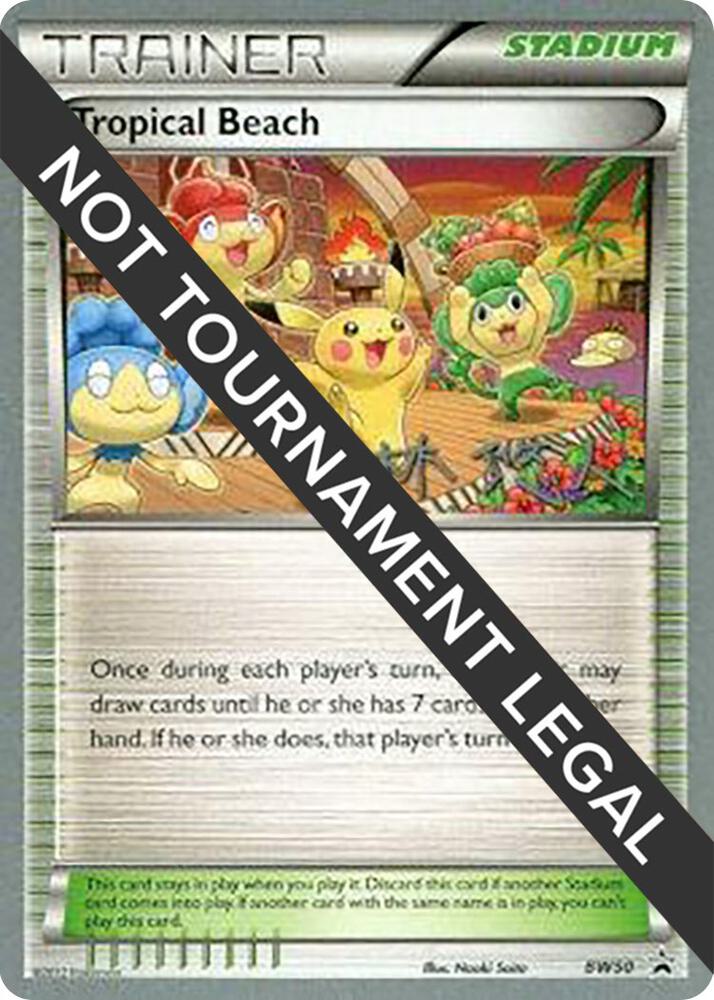Tropical Beach - 2014 (Haruto Kobayashi) BW50 card from World Championship Decks