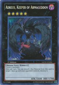 Adreus, Keeper of Armageddon GENF-EN086 card from Generation Force