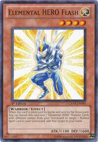 Elemental HERO Flash GENF-EN090 card from Generation Force