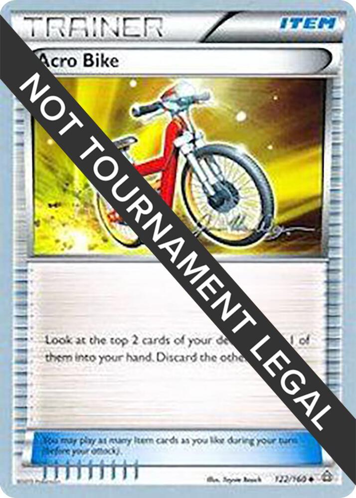 Acro Bike - 2015 (Jacob Van Wagner) 122/160 card from World Championship Decks
