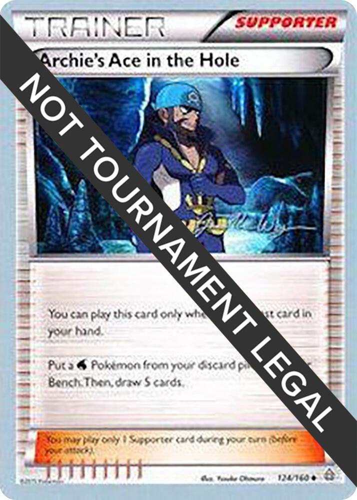 Archie's Ace in the Hole - 2015 (Jacob Van Wagner) 124/160 card from World Championship Decks