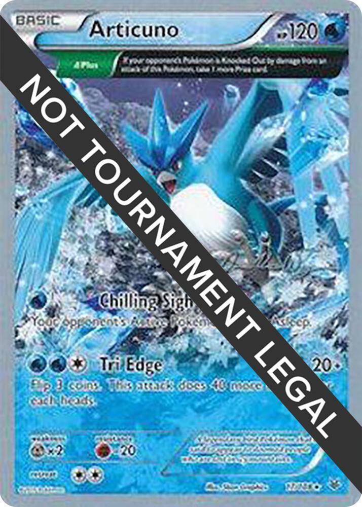 Articuno - 2015 (Jacob Van Wagner) 17/108 card from World Championship Decks