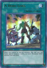 A Hero Lives GENF-EN098 card from Generation Force