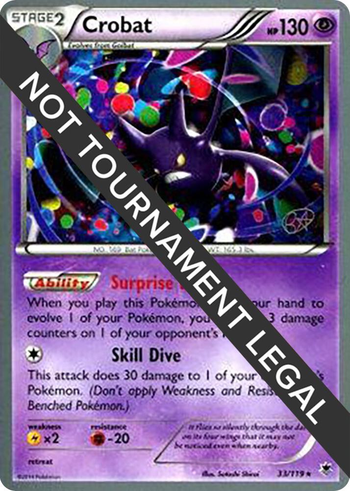 Crobat - 2015 (Rowan Stavenow) 33/119 card from World Championship Decks