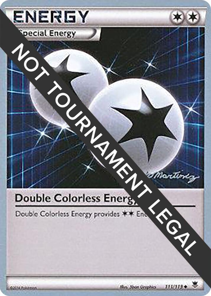 Double Colorless Energy - 2015 (Patrick Martinez) 111/119 card from World Championship Decks