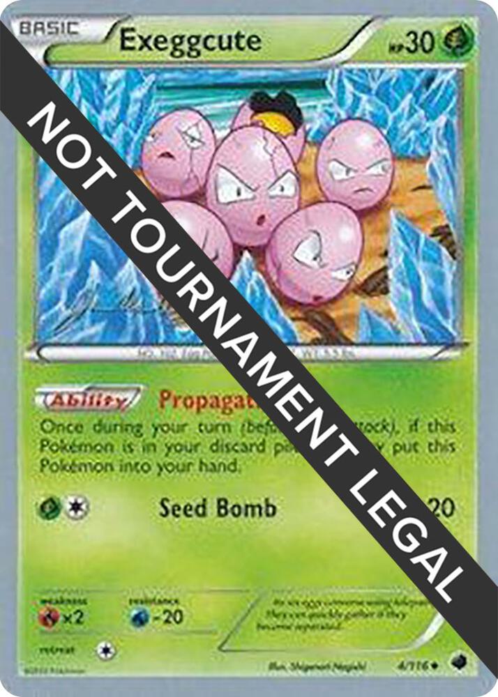 Exeggcute - 2015 (Jacob Van Wagner) 4/116 card from World Championship Decks