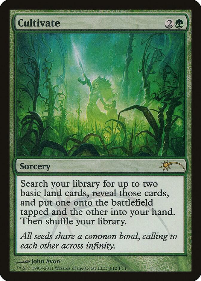 Cultivate 8 card from FNM Promos