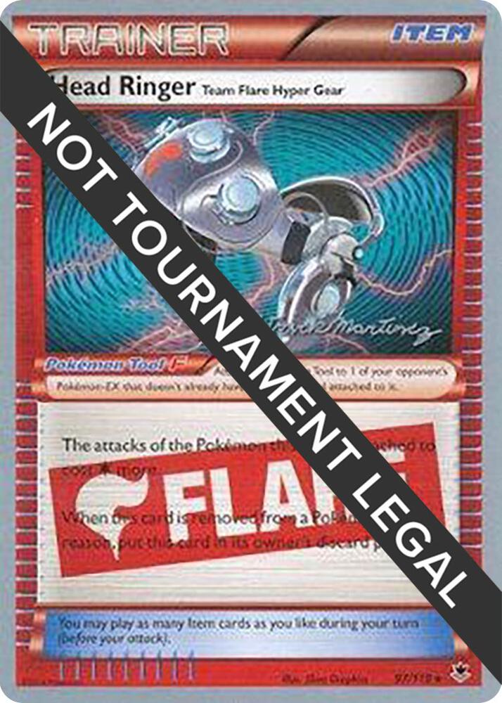 Head Ringer (Team Flare Hyper Gear) - 2015 (Patrick Martinez) 97/119 card from World Championship Decks