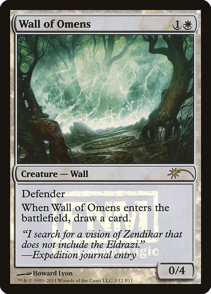 Wall of Omens 3 card from FNM Promos