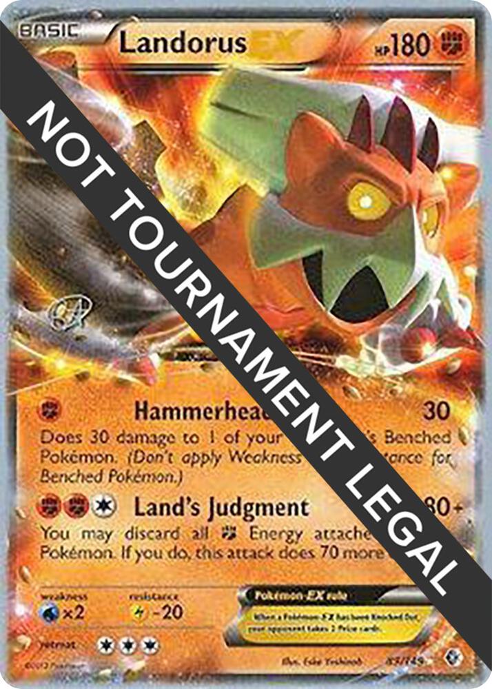 Landorus EX - 2015 (Rowan Stavenow) 89/149 card from World Championship Decks