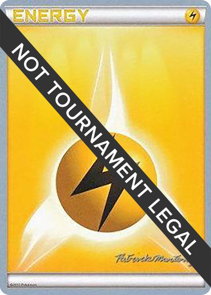 Lightning Energy - 2015 (Patrick Martinez) card from World Championship Decks