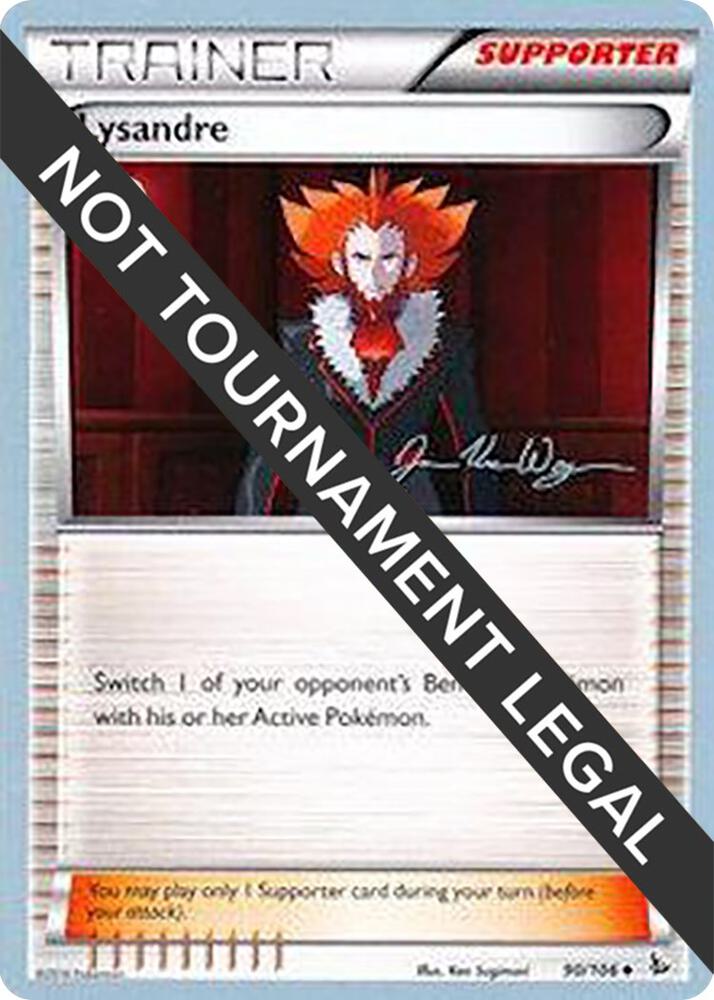 Lysandre - 2015 (Jacob Van Wagner) 90/106 card from World Championship Decks