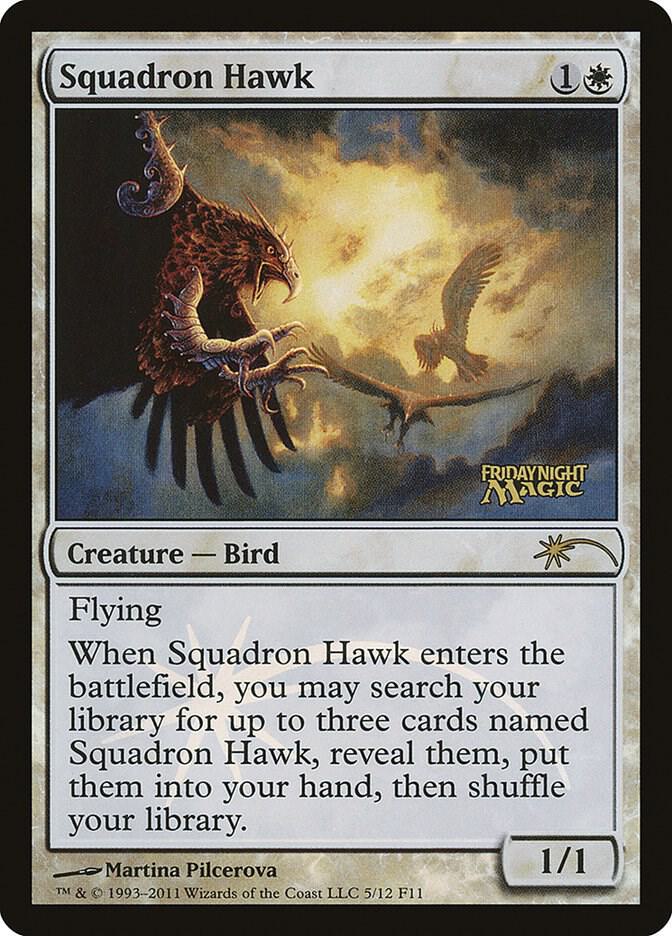 Squadron Hawk 5 card from FNM Promos
