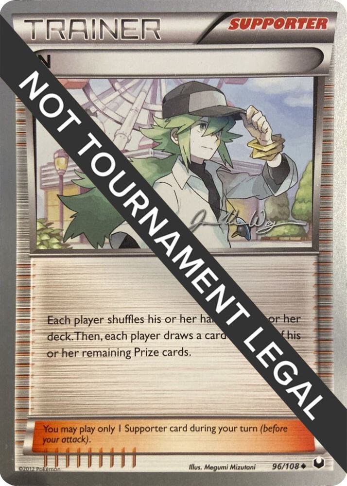 N - 2015 (Jacob Van Wagner) 96/108 card from World Championship Decks