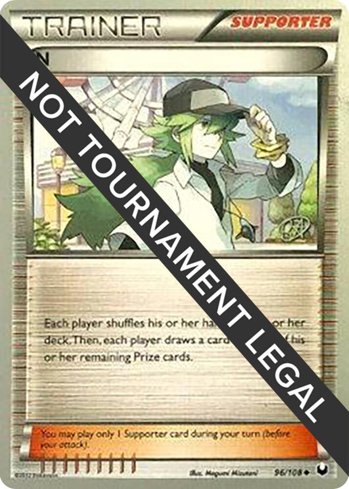 N - 2015 (Rowan Stavenow) 96/108 card from World Championship Decks
