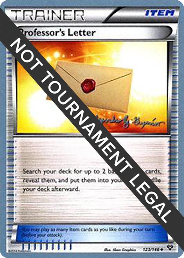Professor's Letter - 2015 (Alejandro Ng-Guzman) 123/146 card from World Championship Decks