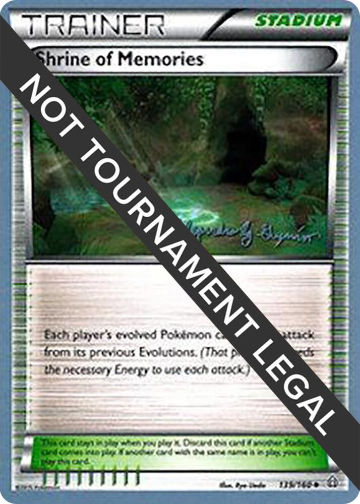Shrine of Memories - 2015 (Alejandro Ng-Guzman) 139/160 card from World Championship Decks