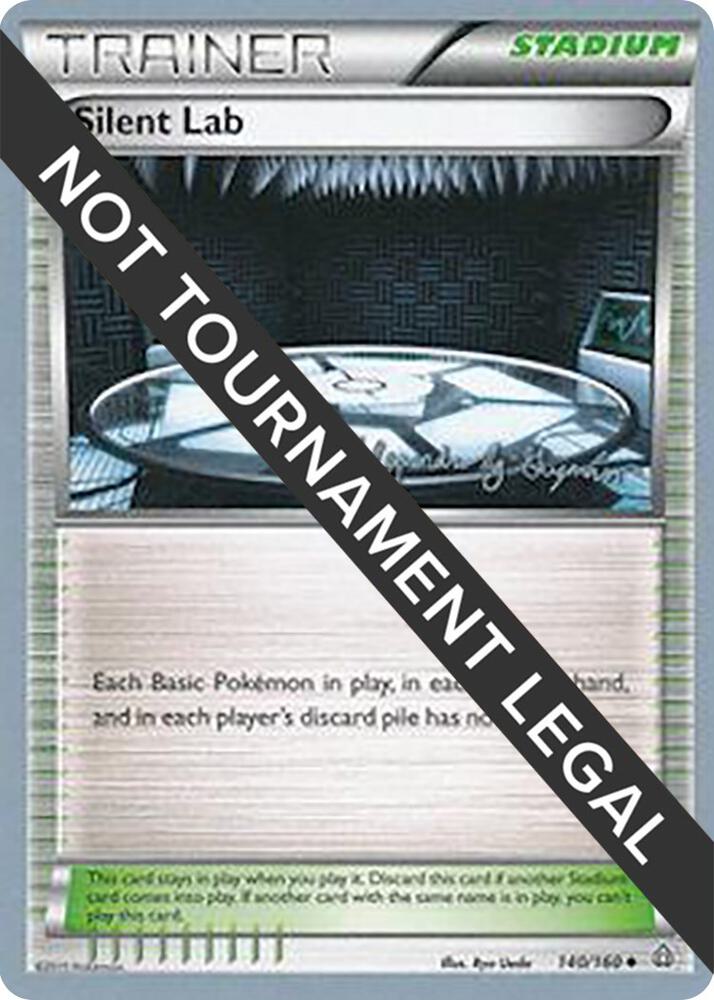 Silent Lab - 2015 (Alejandro Ng-Guzman) 140/160 card from World Championship Decks