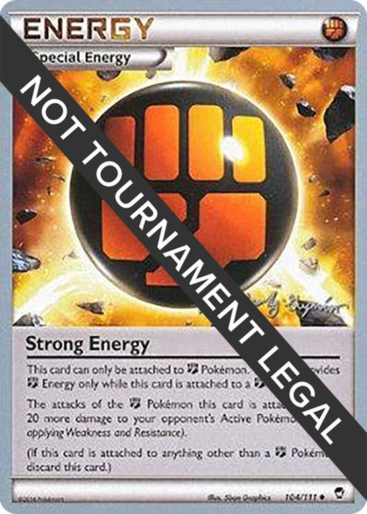 Strong Energy - 2015 (Alejandro Ng-Guzman) 104/111 card from World Championship Decks