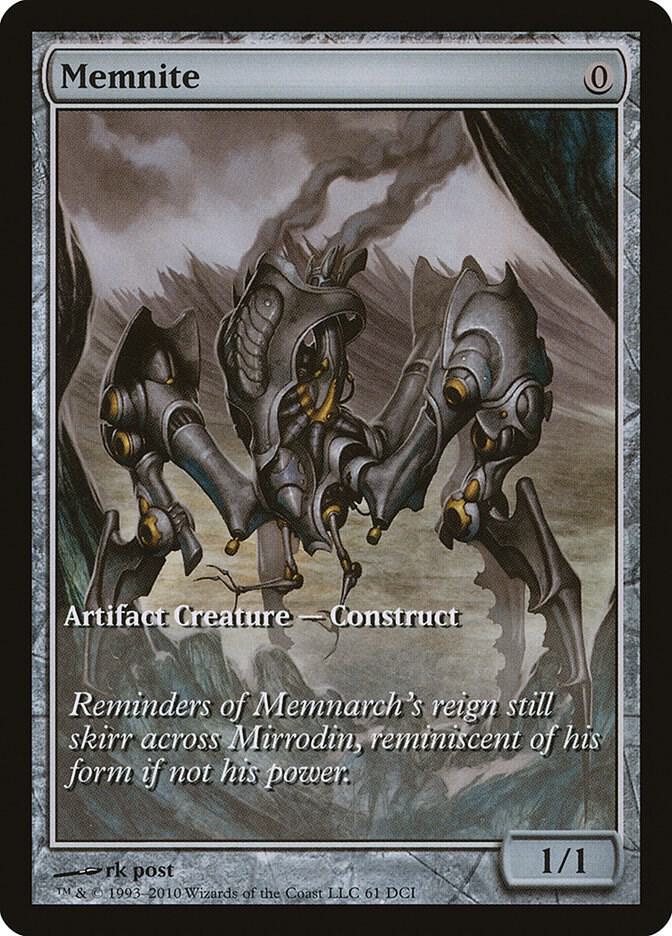 Memnite 61 card from Game Day & Store Championship Promos