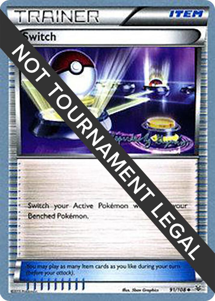 Switch - 2015 (Alejandro Ng-Guzman) 91/104 card from World Championship Decks