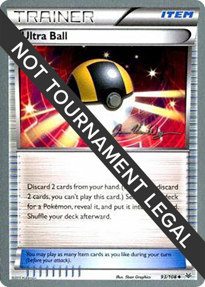 Ultra Ball - 2015 (Jacob Van Wagner) 93/108 card from World Championship Decks