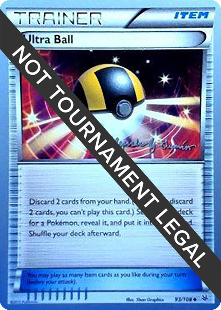 Ultra Ball - 2015 (Alejandro Ng-Guzman) 93/108 card from World Championship Decks