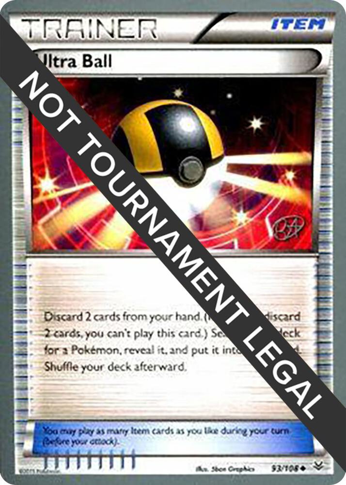 Ultra Ball - 2015 (Rowan Stavenow) 93/108 card from World Championship Decks