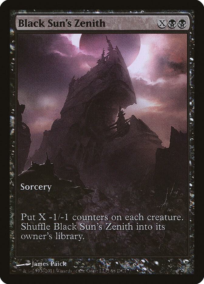 Black Sun's Zenith 68 card from Game Day & Store Championship Promos