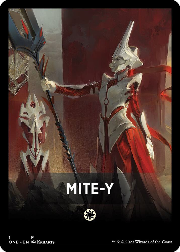 Mite-Y Theme Card 1 card from Phyrexia: All Will Be One