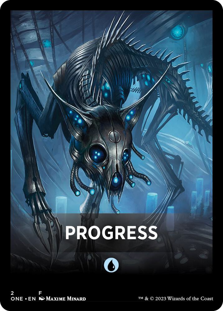 Progress Theme Card 2 card from Phyrexia: All Will Be One