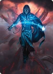 Jace, the Perfected Mind Art Card (15/81) card from Art Series: Phyrexia: All Will Be One