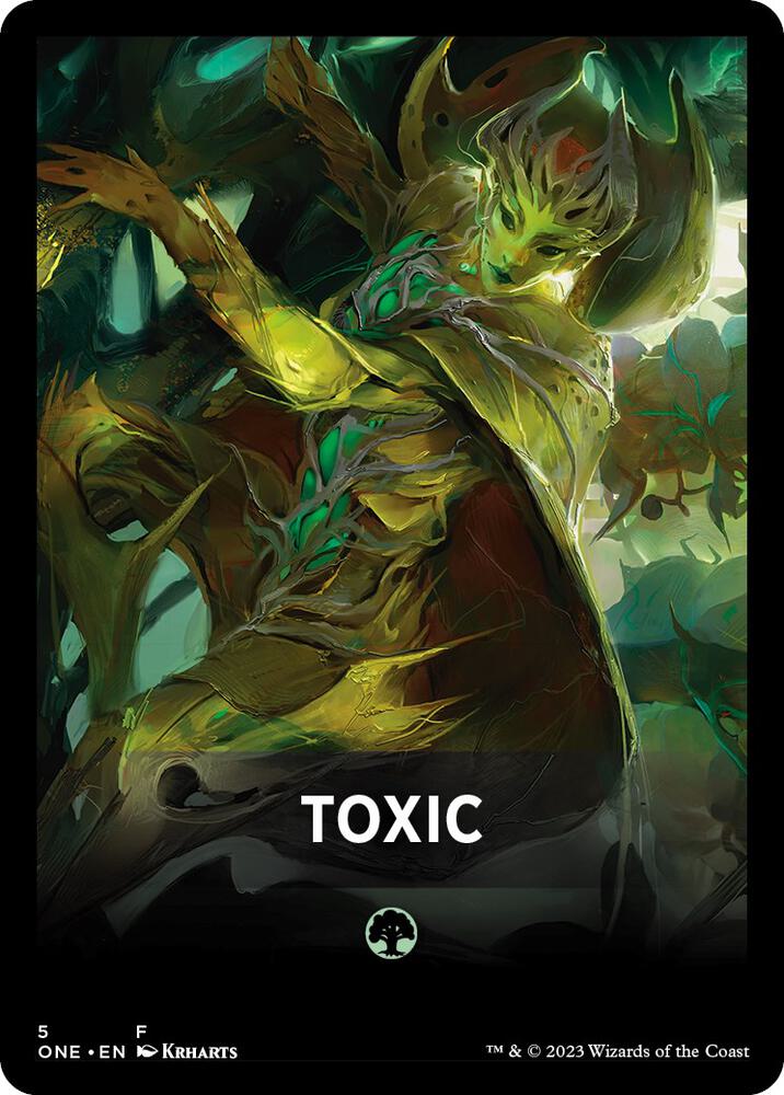 Toxic Theme Card 5 card from Phyrexia: All Will Be One
