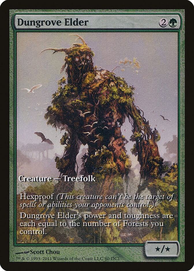 Dungrove Elder 80 card from Game Day & Store Championship Promos