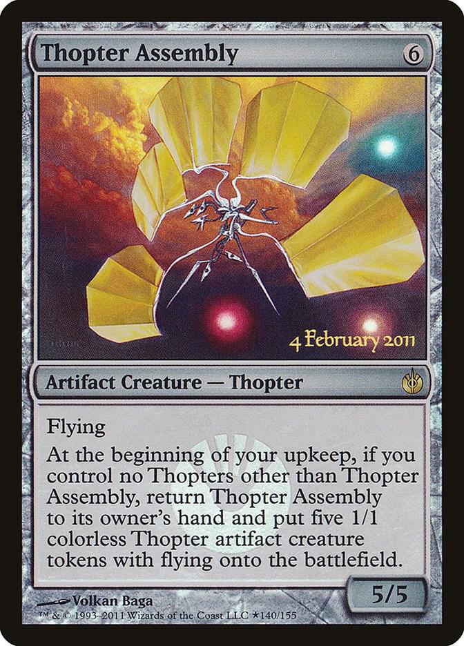 Thopter Assembly 140 card from Launch Party & Release Event Promos