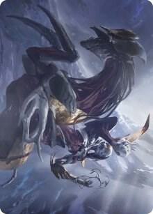 Ria Ivor, Bane of Bladehold Art Card 53 card from Art Series: Phyrexia: All Will Be One