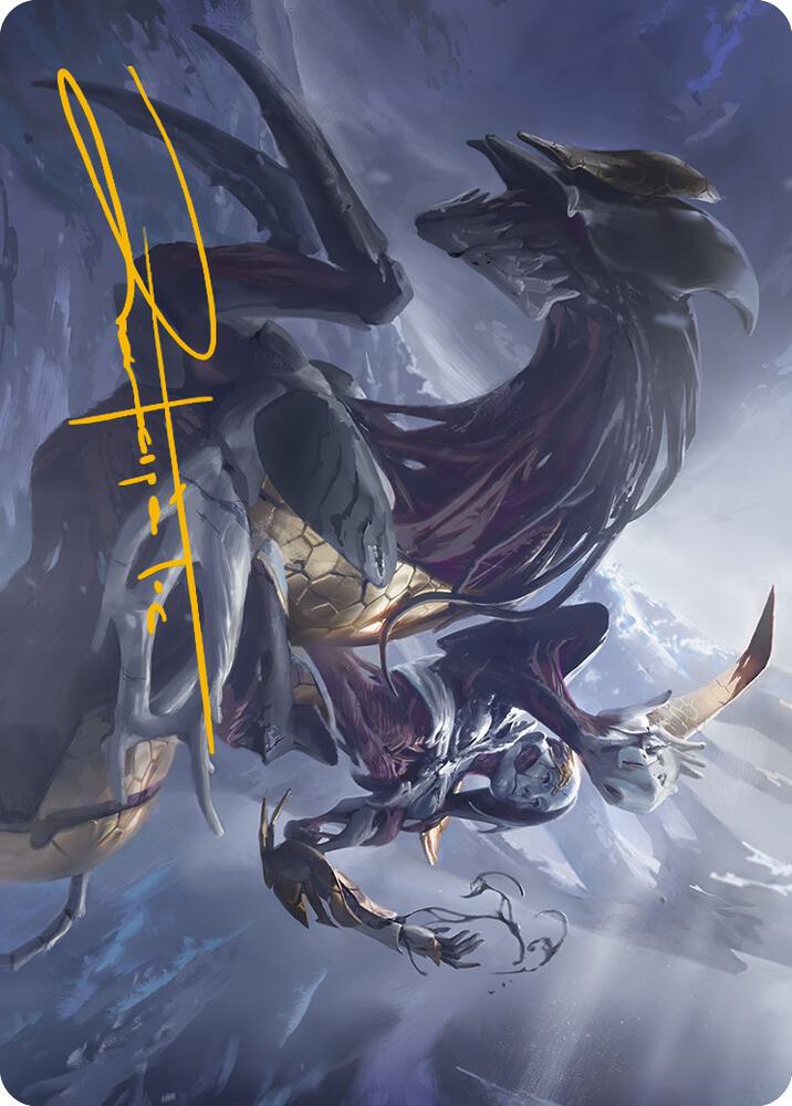 Ria Ivor, Bane of Bladehold Art Card (Gold-Stamped Signature) 53 card from Art Series: Phyrexia: All Will Be One