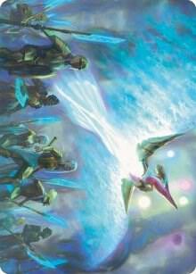 Otharri, Suns' Glory Art Card 52 card from Art Series: Phyrexia: All Will Be One