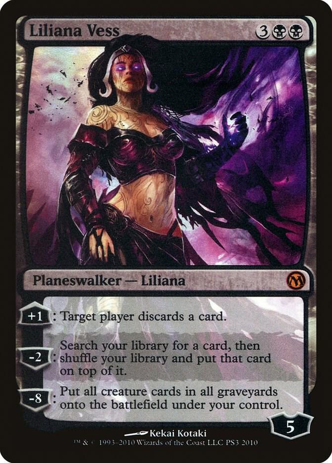 Liliana Vess PS3 2010 card from Media Promos