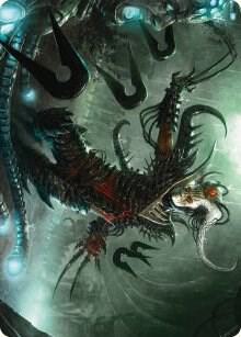 Vraan, Executioner Thane Art Card 24 card from Art Series: Phyrexia: All Will Be One