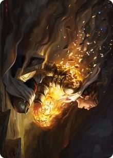 Vanish into Eternity Art Card 10 card from Art Series: Phyrexia: All Will Be One