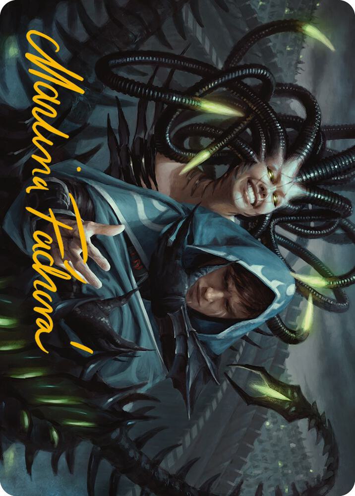 Phyrexian Arena Art Card (Gold-Stamped Signature) 22 card from Art Series: Phyrexia: All Will Be One
