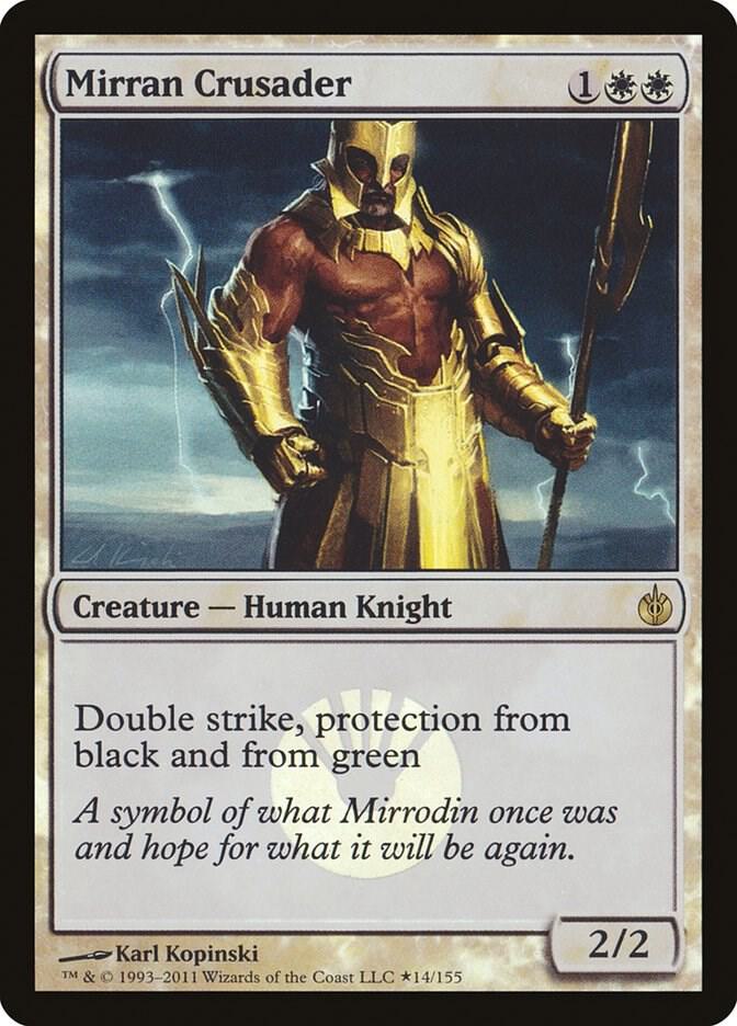 Mirran Crusader 14 card from Buy-A-Box Promos
