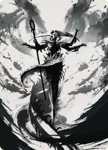 Atraxa, Grand Unifier Art Card (77/81) card from Art Series: Phyrexia: All Will Be One