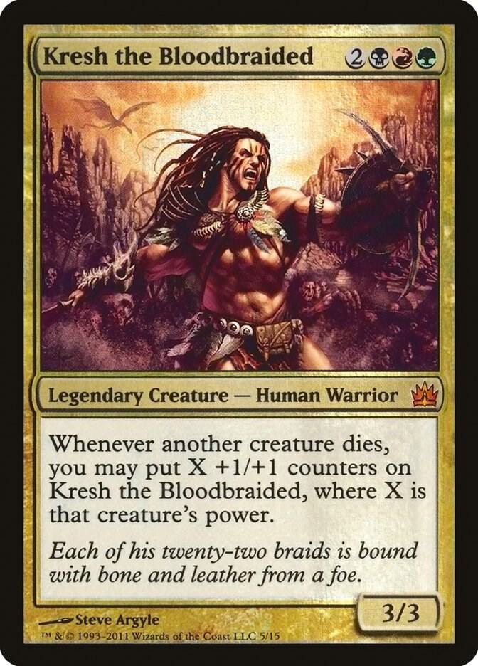 Kresh the Bloodbraided 5 card from From the Vault: Legends