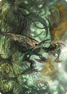 Zopandrel, Hunger Dominus Art Card 44 card from Art Series: Phyrexia: All Will Be One