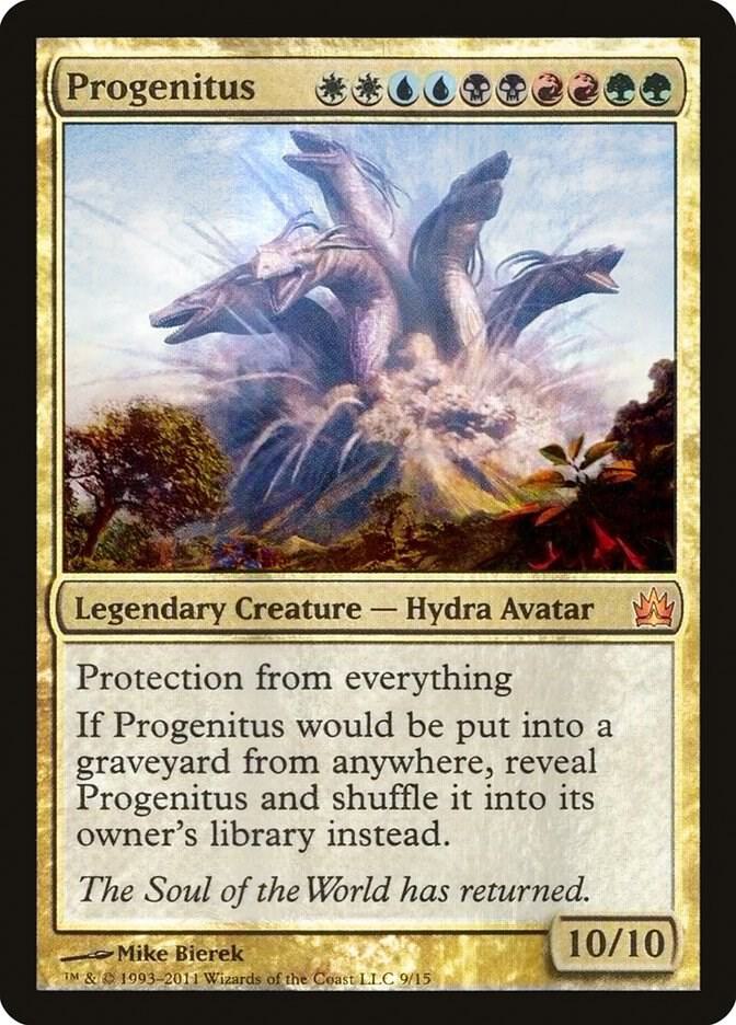 Progenitus 9 card from From the Vault: Legends