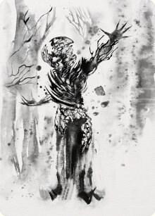 Rustvine Cultivator Art Card 75 card from Art Series: Phyrexia: All Will Be One
